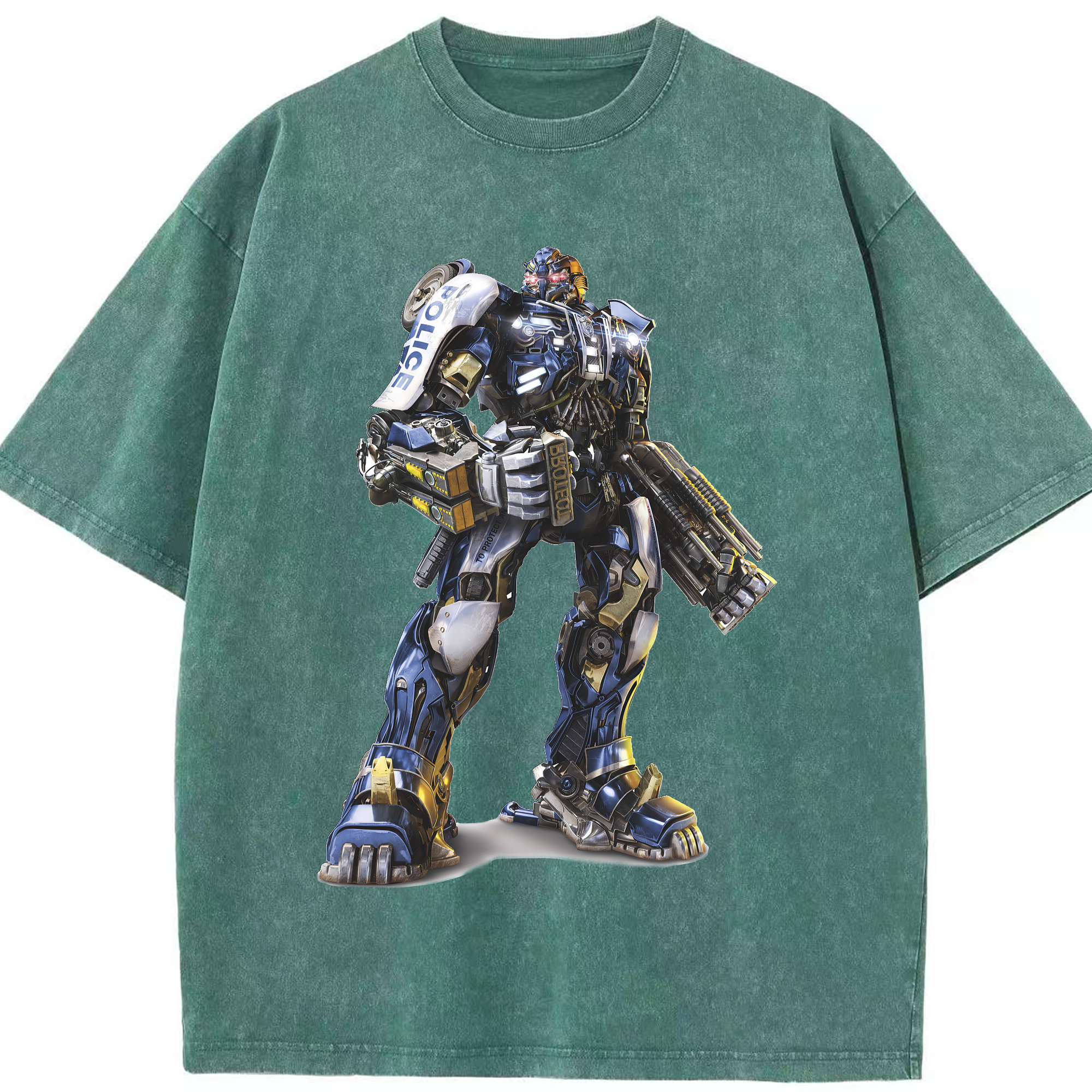 （画像用） Transformers トランスフォーマー 綿100% ヴィンテージ風 半袖Tシャツ（フロントプリント）
